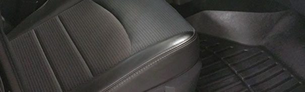 Ceramic Pro fabric coating on car interior seats